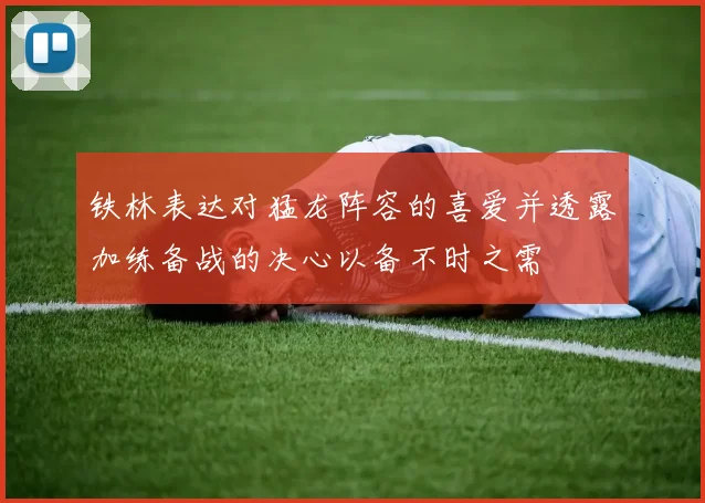 铁林表达对猛龙阵容的喜爱并透露加练备战的决心以备不时之需